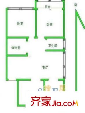建華公寓戶(hù)型圖建華小區(qū) 4室 戶(hù)型圖 4室2廳1衛(wèi)1廚