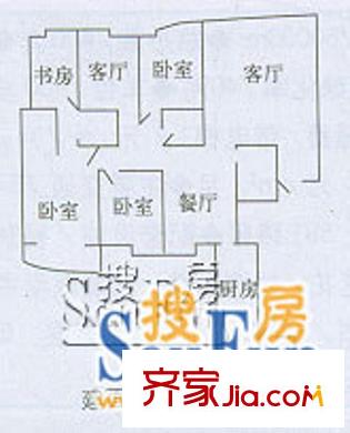上海 浦東世紀(jì)花園 戶型圖
