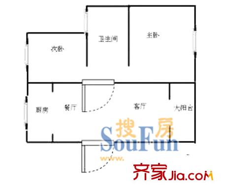 上海 繁榮安居 戶型圖