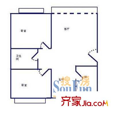 上海 繁榮安居 戶型圖