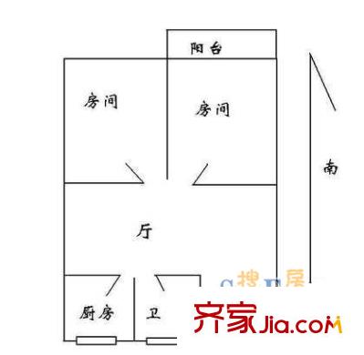 上海 濟(jì)陽三村 戶型圖