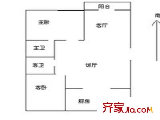 上海 华光花园 户型图