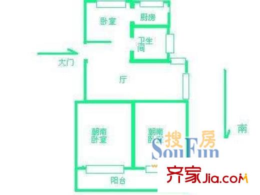 上海 蝶戀苑 戶型圖