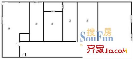 上海 安东小区 户型图