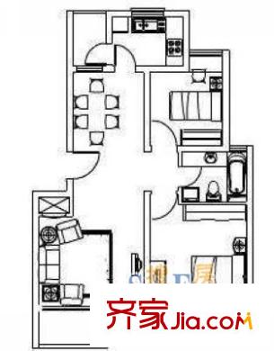 上海 高行綠洲三期 戶型圖