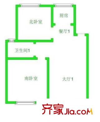 上海 環(huán)慶新苑 戶型圖