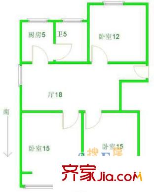 上海 金樟花苑 戶型圖