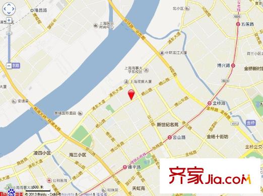 金樟花苑交通圖