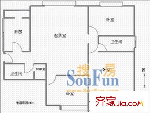 上海 英达苑 户型图