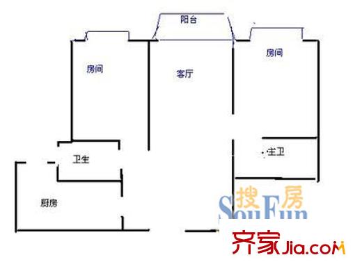上海 英达苑 户型图