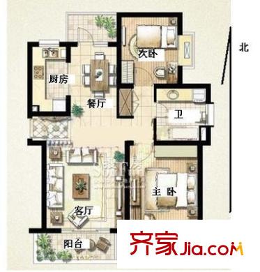 上海 英达苑 户型图