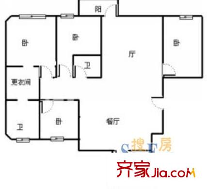 上海 中芯花園二期 戶型圖