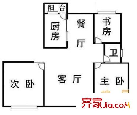 上海 梅園七街坊 戶型圖