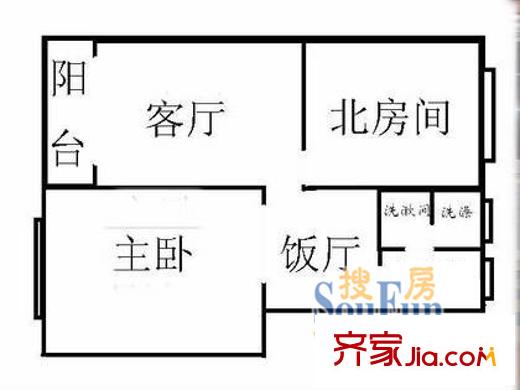 上海 浦煤新村 戶型圖