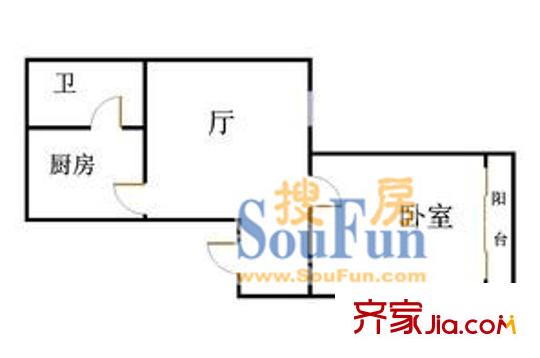 上海 浦煤新村 戶型圖