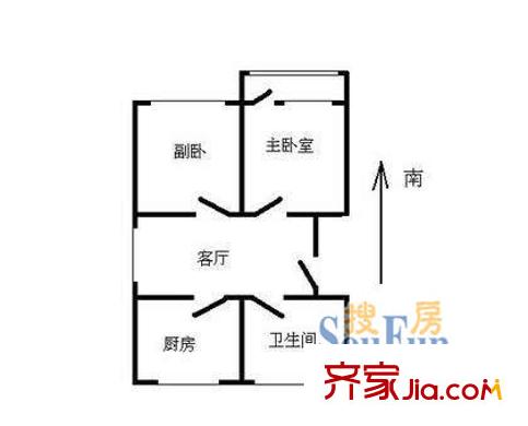 上海 长桥五村 户型图