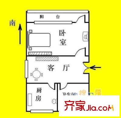 上海 长桥五村 户型图
