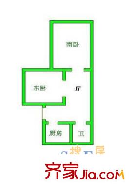 上海 长桥一村 户型图
