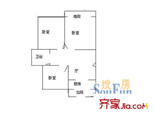 上海 貝越佳園 戶型圖