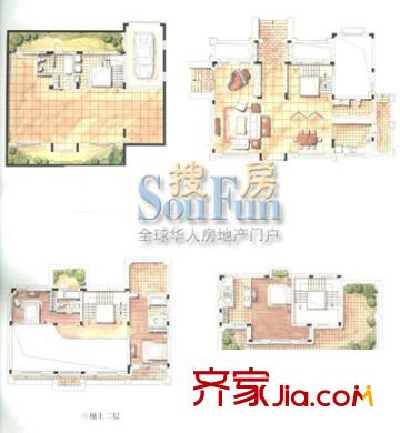 上海 白金瀚宮(華亭麗都) 戶型圖