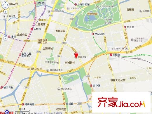 錦繡花木公寓交通圖