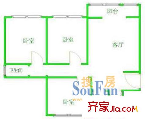 東麗苑 戶型圖