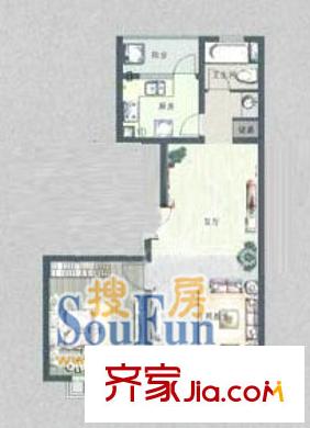 上海 錦繡花木公寓 戶型圖