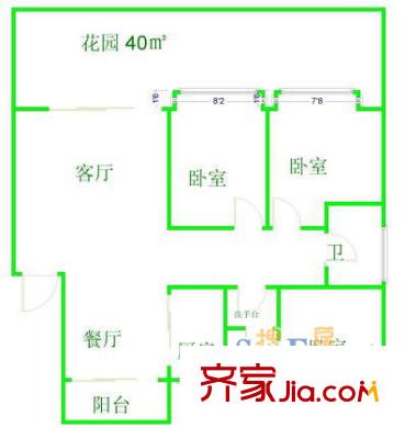 東麗苑 戶型圖