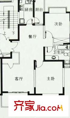 永和东村 1室 户型图