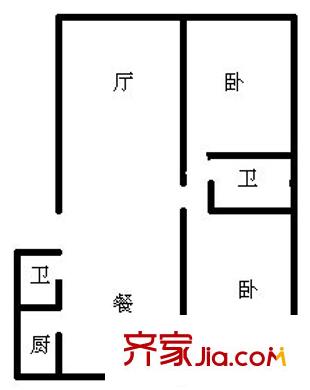 上海 維多利華庭 戶型圖