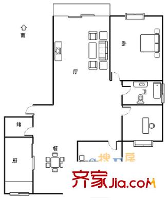 上海 龍威名邸 戶型圖