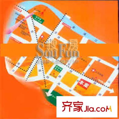 龍威名邸交通圖