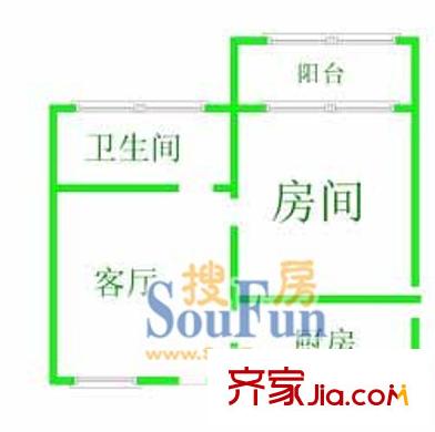 上海 爱建新村 户型图