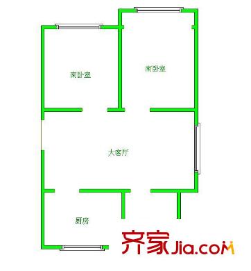 上海 金菊小区 户型图