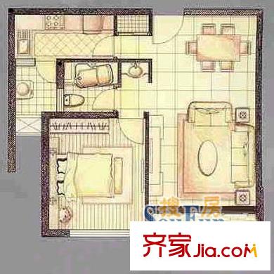 上海 凌兆丁香苑 戶型圖