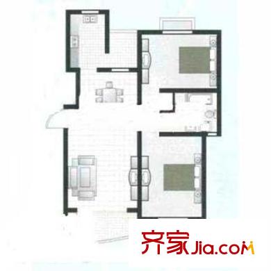 上海 盛源公寓 戶型圖