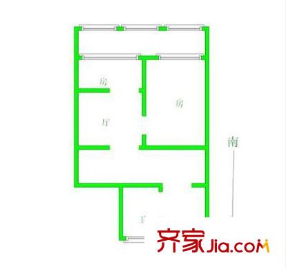 上海 九茂小区 户型图