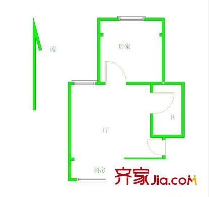 上海 九茂小区 户型图