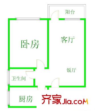 上海 九茂小区 户型图