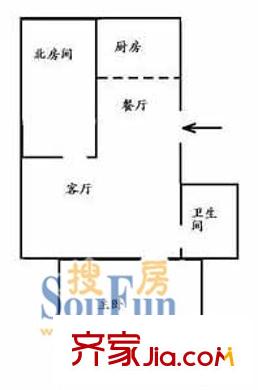 上海 真光六街坊 户型图