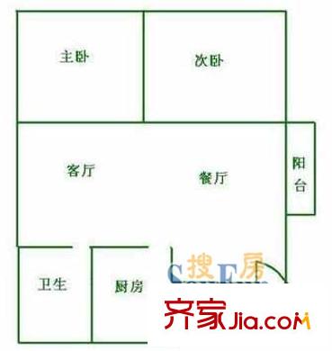 上海 真光六街坊 户型图