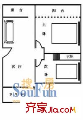 上海 真光六街坊 户型图