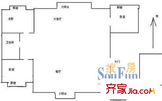 上海 中城苑 戶型圖