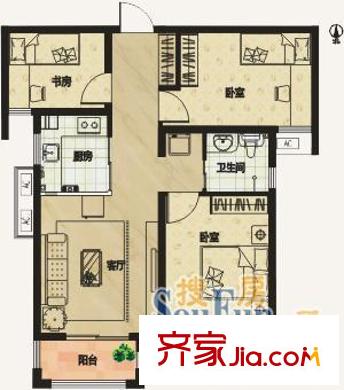 上海 名門世家 戶型圖