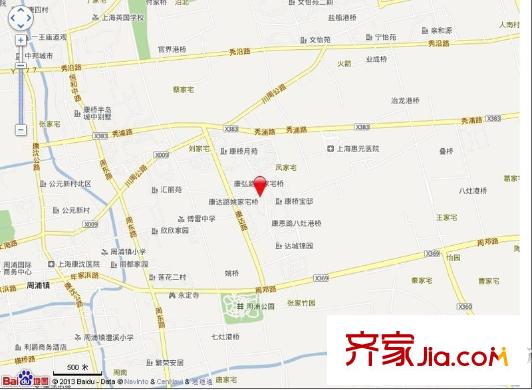 昱龍家園北區(qū)交通圖