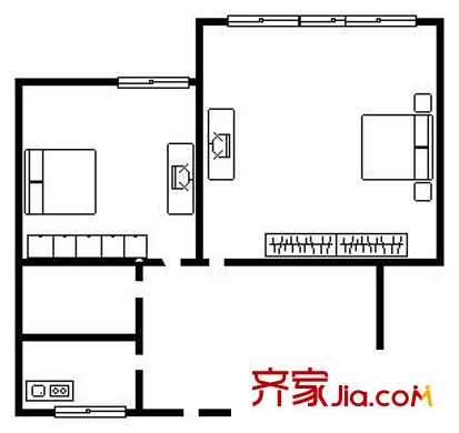 上海 杜家宅小区 户型图