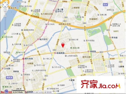 由由六村交通圖