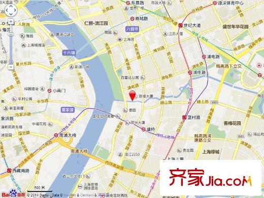 嘉華集團(tuán)濰坊新村街道項目區(qū)位示意圖