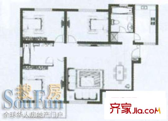 上海 圣美邸 户型图