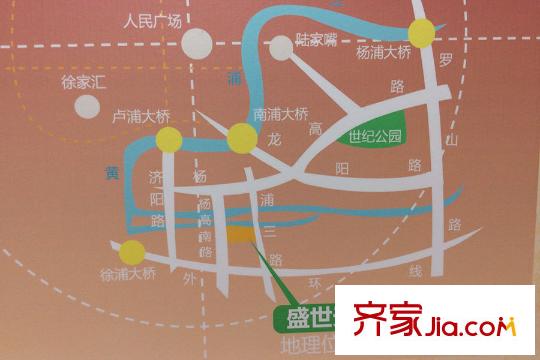盛世天地區(qū)位圖